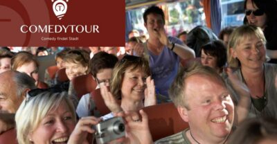 Berlin: 1.5-Hour Comedy Bus Tour in German - Meeting Friedrichstadtpalast and Getting On the Comedy Bus