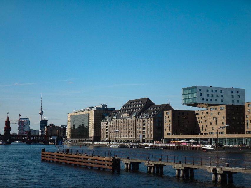 Berlin: 2.5-Hour East Side Boat Cruise with Commentary - Friedrichstraße Area: Schiffbauerdamm, Tränenpalast, and the Station Views