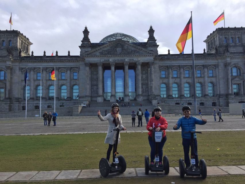 Berlin: 3-Hour Segway Tour - Reichstag to Holocaust Memorial: Moving Between Government and Memory