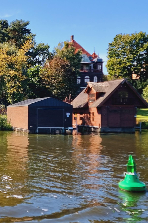 Berlin: 7 Lakes Boat Tour through the Havel Landscape - Griebnitzsee and toward Potsdam: setting up the palaces
