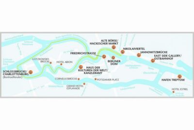 Berlin: Boat Tour Along the River Spree - The Spree route: from the Federal Chancellery to Charlottenburg Palace