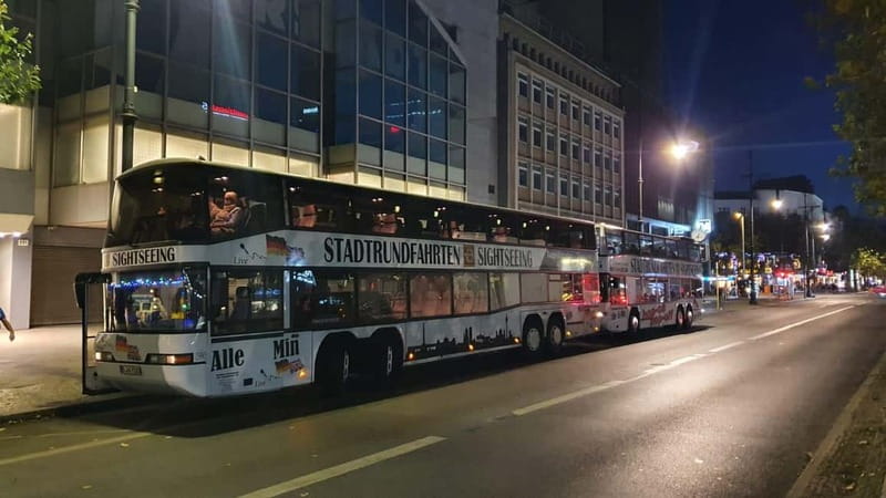 Berlin: Bus Tour by Night with Live Commentary - Key things to know before you go