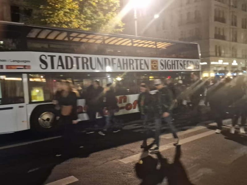 Berlin: Bus Tour by Night with Live Commentary - Brandenburg Gate: the stop everyone wants, and how to see it well