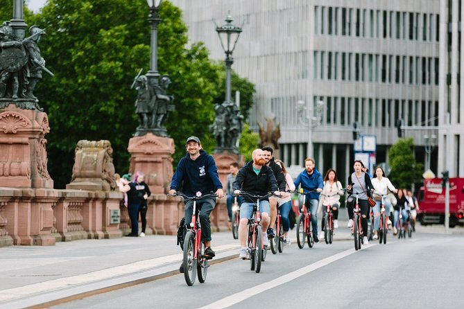 Berlin City Bike Tour with Beer Garden Stop - Getting started at Panoramastraße: the ride begins fast