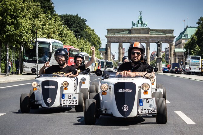 Berlin City Tour in a Mini Hotrod - Night Tours and the Berlin Look: When Timing Changes the Mood