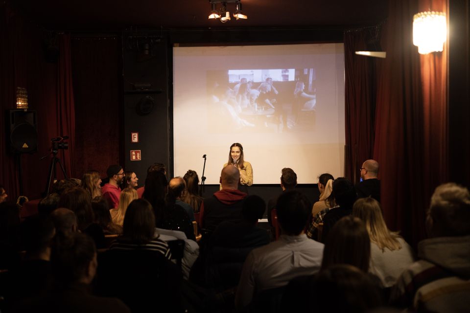 Berlin: Culture Shock Comedy Show - Drinks and the free shot: why the $13 price feels fair