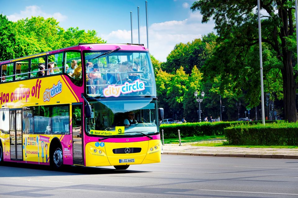Berlin: East and West Hop-On Hop-Off Bus Tour - Key takeaways before you ride