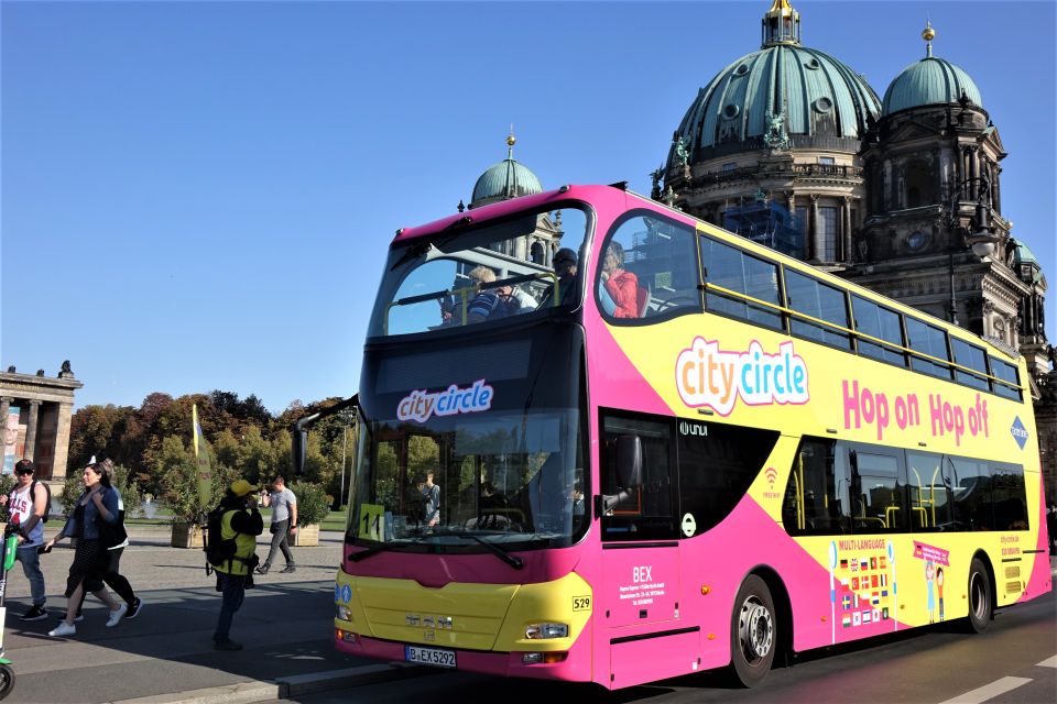 Berlin: East and West Hop-On Hop-Off Bus Tour - Berlin East and West by bus: the time-saving logic