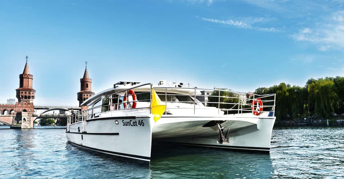 Berlin: Exclusive Boat Tour on a Solar-Powered Catamaran - Getting to the boat: Oberbaumbrücke harbor and easy wayfinding