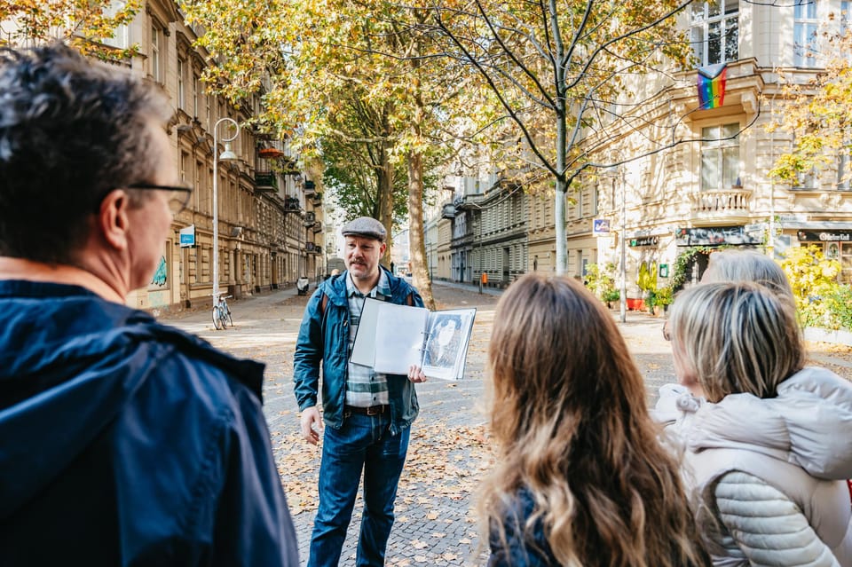 Berlin: Gay Berlin Out in Schöneberg Walking Tour - Tobias leads with stories, humor, and real artifacts
