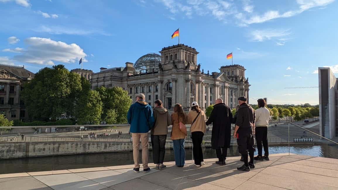 Berlin: Government Quarter Tour and Reichstag Dome Visit - The biggest logistics moment: ID checks and what happens after security