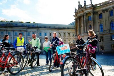 Berlin: Guided Bike Tour to Explore the Highlights - Nikolaiviertel and the TV Tower: starting with Berlin’s staged old-town vibe