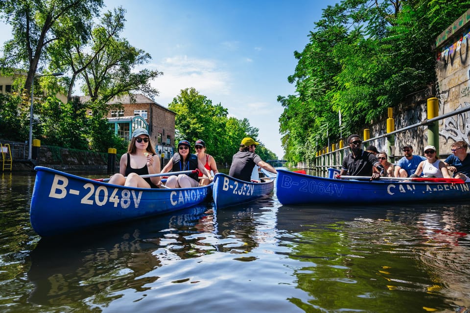 Berlin: Guided Tour by Canoe - The East-West Connection: Osthafen Port Remains From the Water