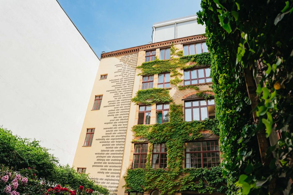 Berlin: Hidden Backyards Guided Walking Tour - Heckmann Höfe: A 19th-Century Courtyard Break from Berlin Noise