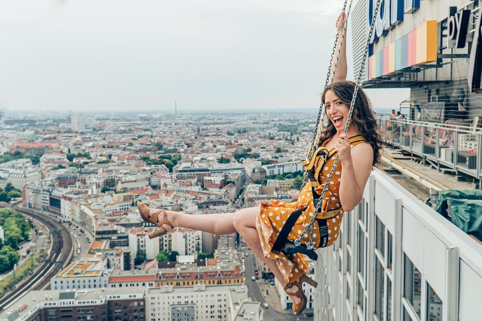 Berlin: Highest Swing in Europe - The 5-minute swing above Berlin: what you’ll feel and what you’ll see
