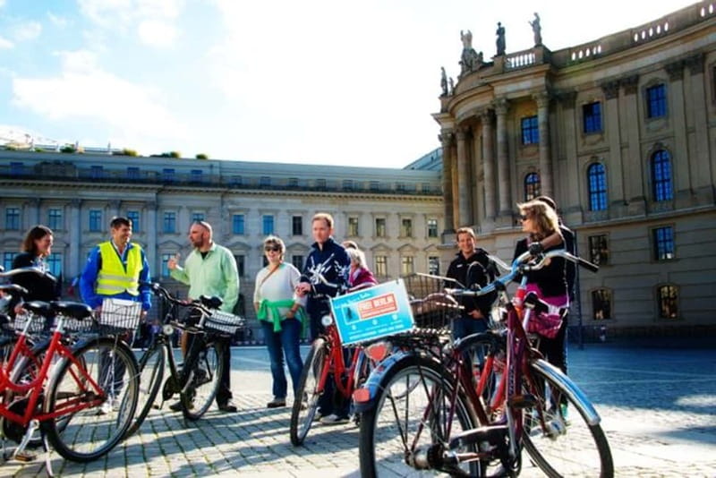 Berlin: Highlights Guided Bike Tour - Nikolaiviertel: where your ride starts with real Berlin atmosphere