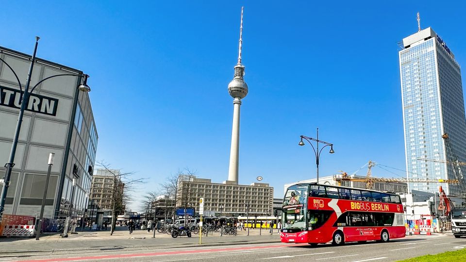 Berlin: Hop-On Hop-Off Sightseeing Bus with Boat Options - Key points before you ride