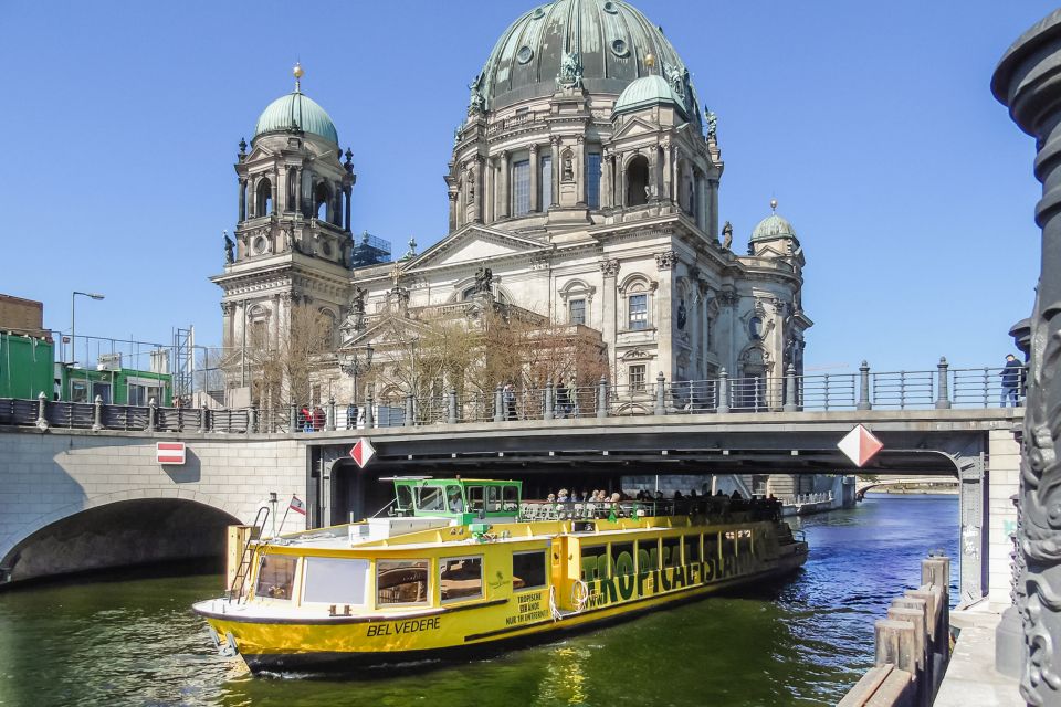 Berlin: Hop-On Hop-Off Sightseeing Bus with Boat Options - Spree River boat cruise: the best add-on when you want a slower view