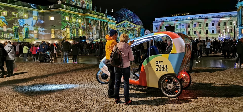 Berlin: Illuminated Berlin by Bike Taxi - Why this bike taxi feels like the smart way to see Berlin lights