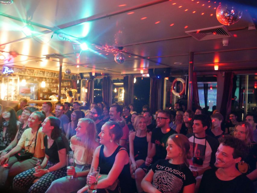Berlin: Laughing Spree Comedy Show on a Boat - A Berlin night out that mixes comedy with city views