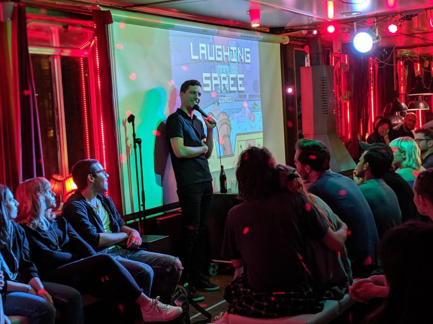 Berlin: Laughing Spree Comedy Show on a Boat - The show format: Tue/Thu open mics vs Friday dark comedy