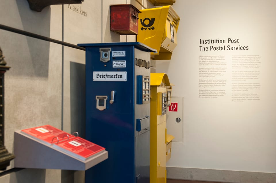 Berlin: Museum of Communication Entrance Ticket - Postal history meets world communication