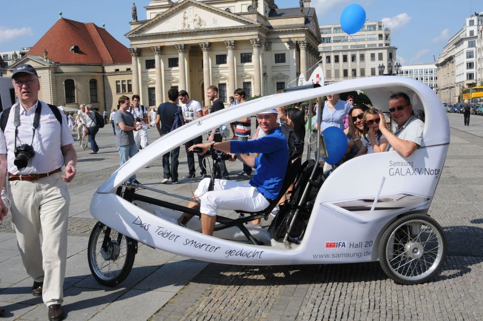 Berlin: Private Guided E-Rickshaw Tour - Why an e-rickshaw makes sense in Berlin’s center