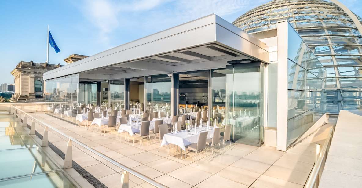 Berlin: Rooftop Lunch at the Reichstag's Käfer Restaurant - Timing and arrival: security adds real minutes