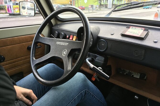 Berlin Self-Drive Trabi Tour with Guide - Cobblestones, Oberbaum Bridge, and the Checkpoint Charlie feeling