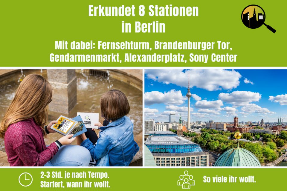 Berlin: Self-Guided Family and School Class Scavenger Hunt - How This Self-Guided Hunt Really Works (No Guide Needed)
