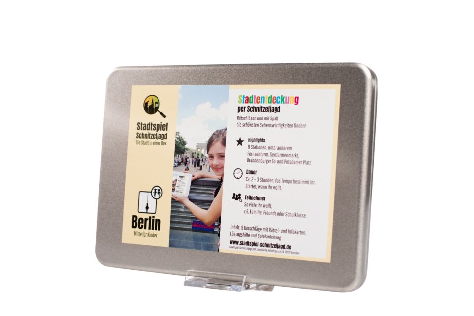 Berlin: Self-Guided Family and School Class Scavenger Hunt - Puzzles That Actually Work for Families and School Groups