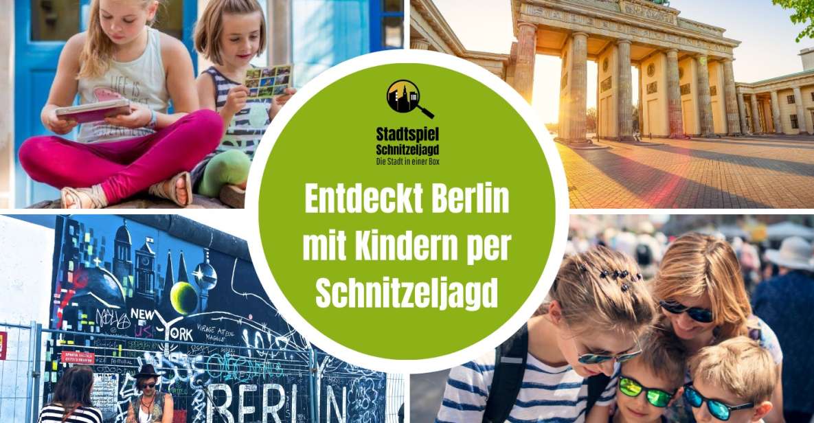 Berlin: Self-Guided Family and School Class Scavenger Hunt - Price and Value: $47 Per Group Up to 10