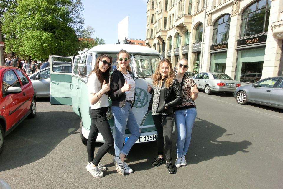 Berlin: Sightseeing Tour in Classic Volkswagen T1 Samba Bus - West meets memory: Berlin Wall, Checkpoint Charlie, and the Führerbunker area