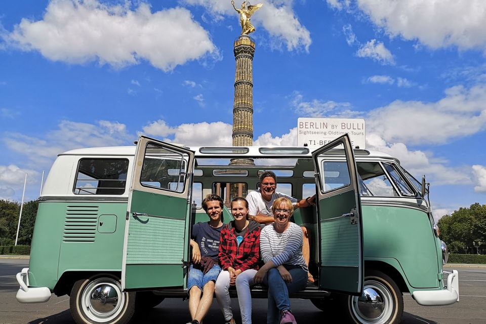 Berlin: Sightseeing Tour in Classic Volkswagen T1 Samba Bus - Modern Berlin icons: TV Tower, Potsdamer Platz, Philharmonie, and Ku’damm
