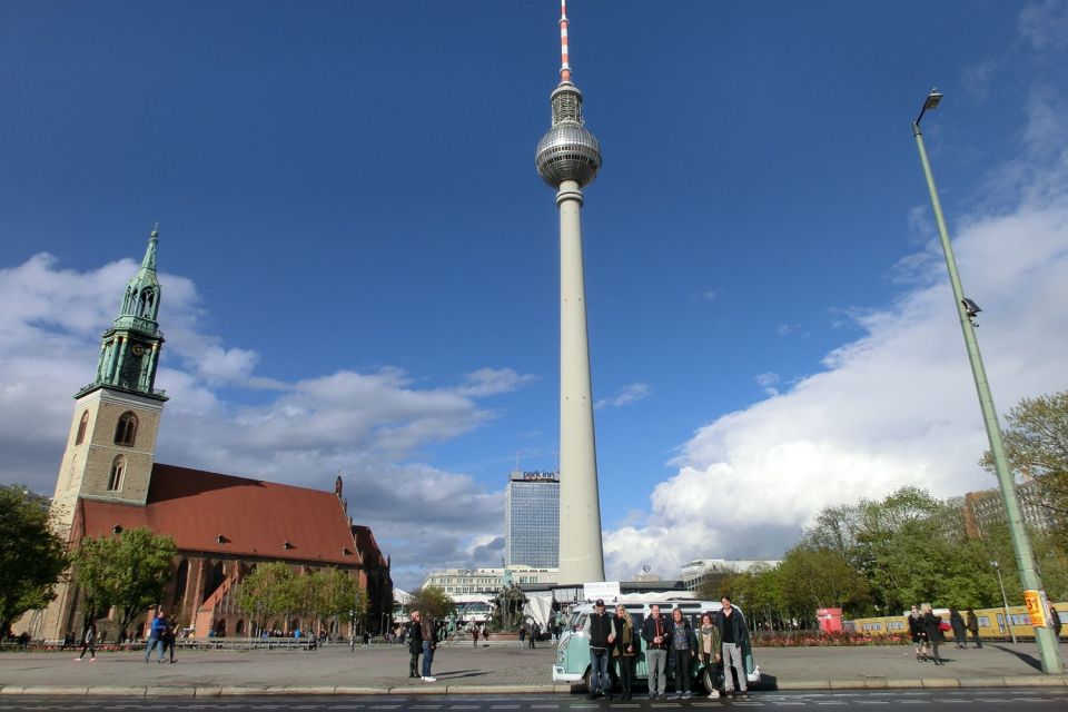 Berlin: Sightseeing Tour in Classic Volkswagen T1 Samba Bus - Side-road facts and the photo booklet that changes how you look
