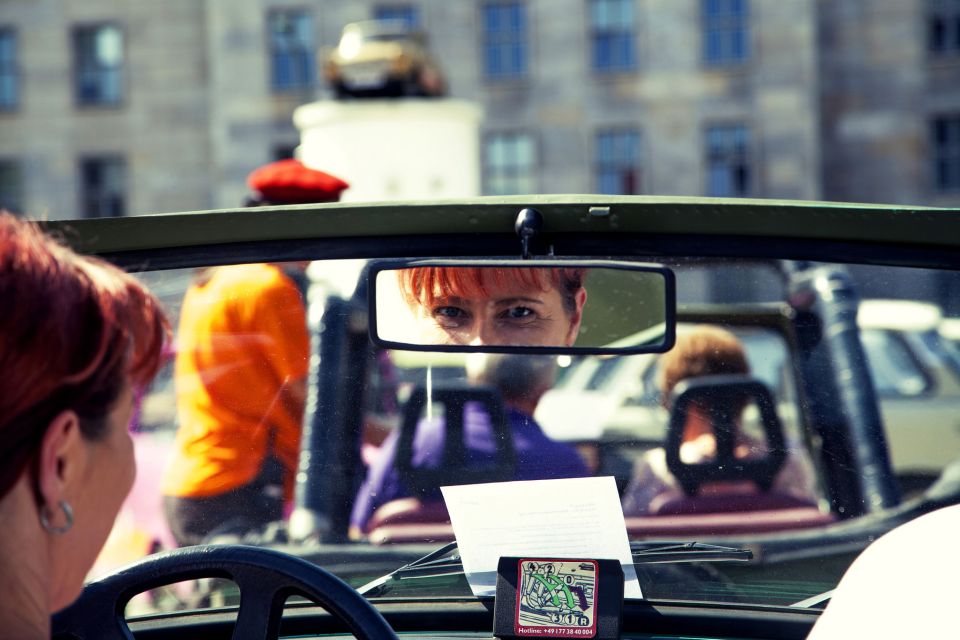 Berlin: The Wall Ride Guided Trabi Tour - Getting to TrabiWorld and the driver requirements