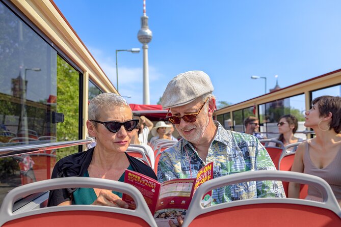 Big Bus Berlin Hop-On Hop-Off Sightseeing Tour & Currywurst - Red Route: Museum Island to Checkpoint Charlie in one smooth sweep