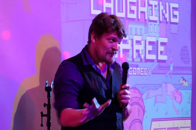 Laughing Spree - English Comedy Show on a Boat - Value check: about $18 for 2.5 hours, multiple acts, and a free shot