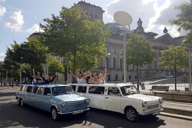Private Tour: Berlin by Trabant Stretch-Limousine - Potsdamer Platz, Gendarmenmarkt, and the Government Area in Motion