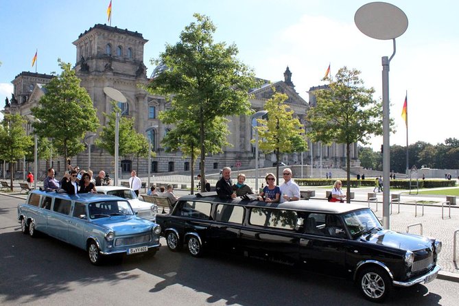 Private Tour: Berlin by Trabant Stretch-Limousine - Pickup and the One Physical Quirk: You’ll Stoop Getting In