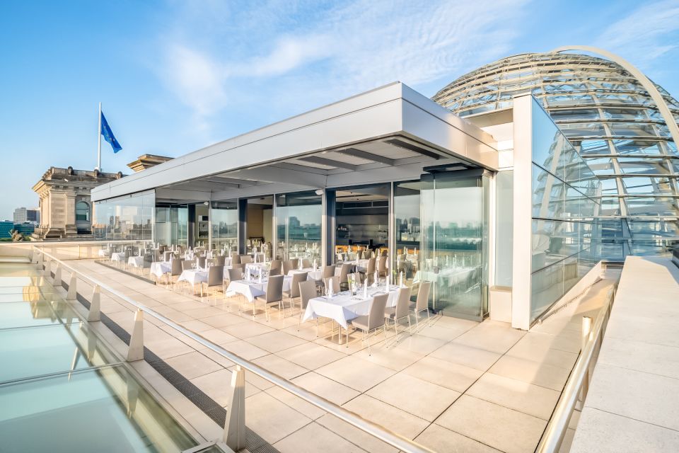 Rooftop Aperitif at Reichstag Käfer Restaurant - Your 60 minutes at Käfer: how the aperitif flows